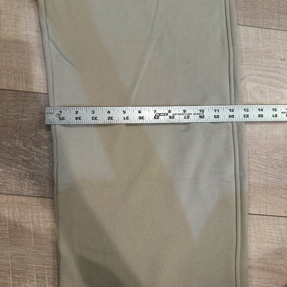 ATHLETA WOMENS TAN WIDE LEG PANTS HEAVY WEIGTH TERRY LARGE NEW - Picture 4 of 10